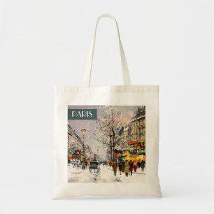 Noël à Paris. Sac cadeau de Noël