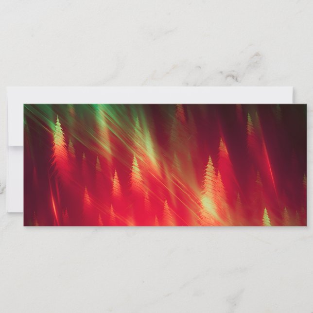 Noël abstrait lueur douce (Devant)