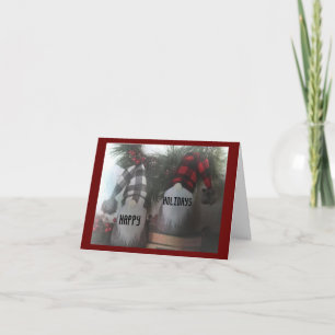 NOËL ACCUEILLE "STYLE GNOME" ET SI MIGNON ! CARTE