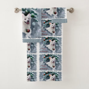 Noël américain de chien esquimau