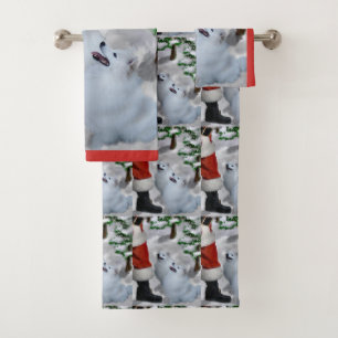 Noël américain de chien esquimau