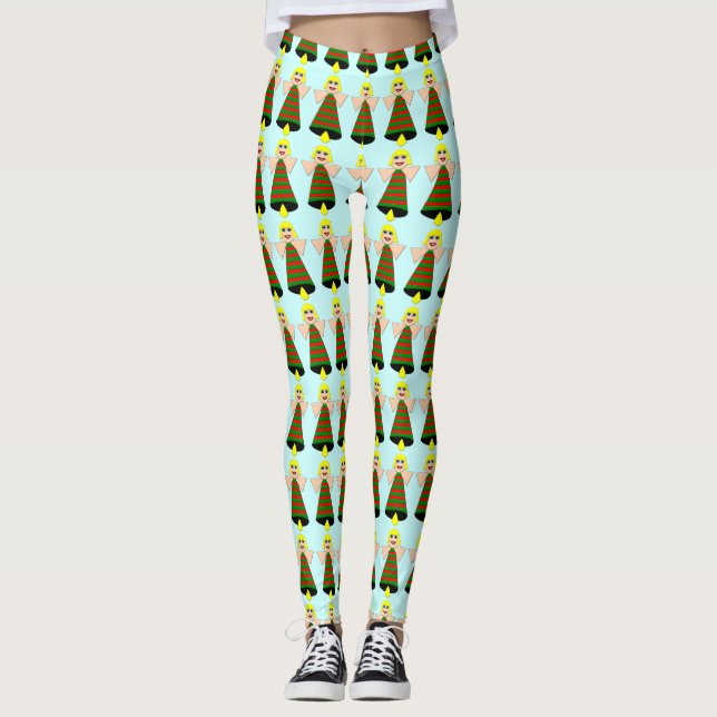 Noël Ange Bell Leggings (Devant)