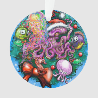 Noël Aqua Babies Ornement céramique