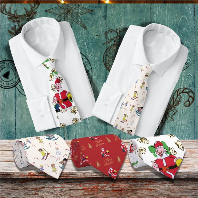 Noël Arrive Mais Une Fois Par An Cravate (Créateur téléchargé)