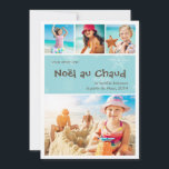 Noël au Chaud 4 carte de photo de vacances<br><div class="desc">Noël au Chaud 4 carte de photo de vacances. Un regard différent sur ​ carte de vacances .. il n'a pas toujours de la neige pour être Noël.</div>