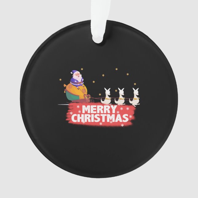 Noël australien, Père Noël, plage (devant)