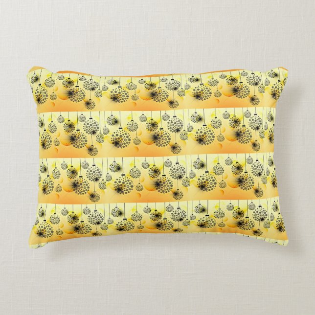 **NOËL BULSB** COUSSIN AVEC SID "JAUNE" EN ARRIÈRE (Devant)