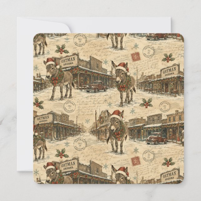 Noël Burro Oatman Nostalgie (Devant)
