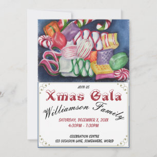 NOËL CANDY XMAS GALA INVITATION