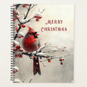 Noël Cardinal Rouge Planificateur de vacances