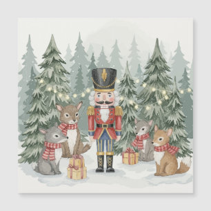 Noël casse-noisette aquarelle de la forêt