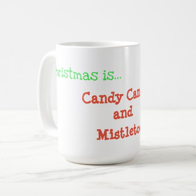 Noël c'est...Canneberges et Mug Café au Gui (Devant gauche)