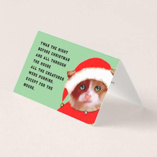 Noël Chat Drôle (Front)