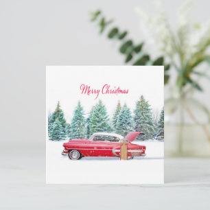 Noël Chevrolet rouge