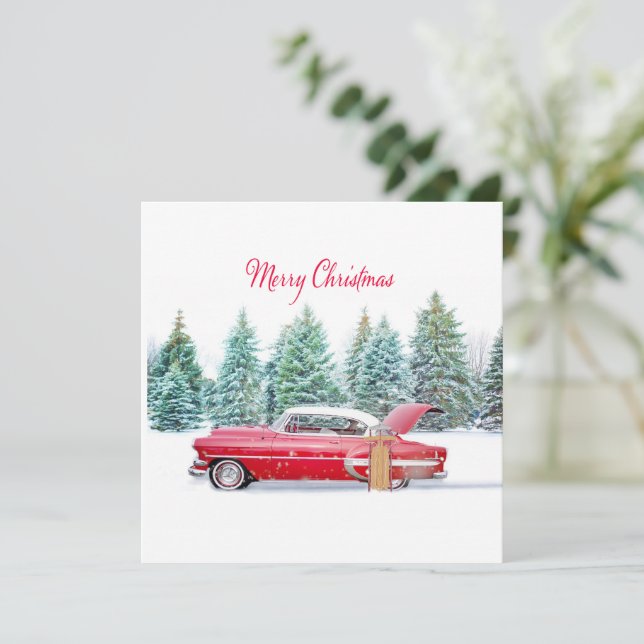 Noël Chevrolet rouge (Debout devant)