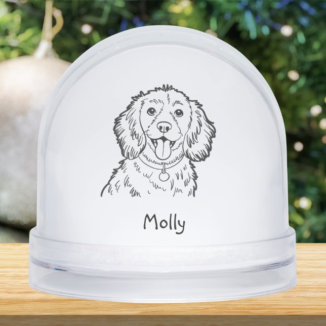 Noël Chien Spaniel Personnalisé (Créateur téléchargé)