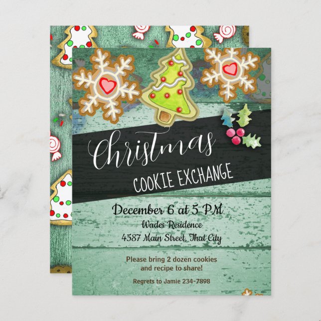 Noël Cookies Exchange Party (Devant / Derrière)
