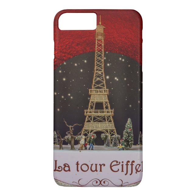 Noël coque iphone à Paris (Dos)
