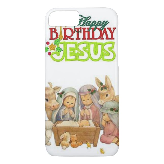 Noël coque iphone Jésus (Dos)