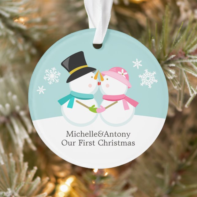 Noël couché des hommes de neige (Arbre)