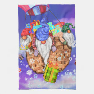 Noël Cuisine Serviettes Gnomes Volant Donne Cadeau