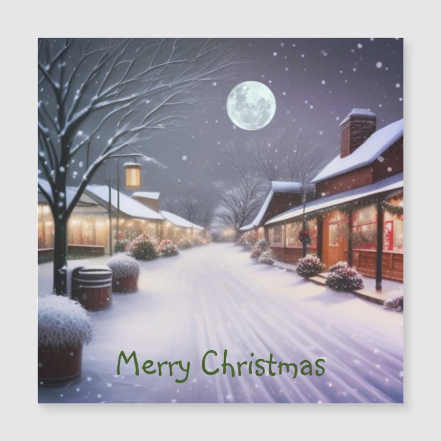 Noël dans la petite ville (Devant)