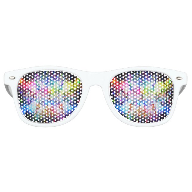 Noël dans les lunettes de soleil spatiales (Devant)