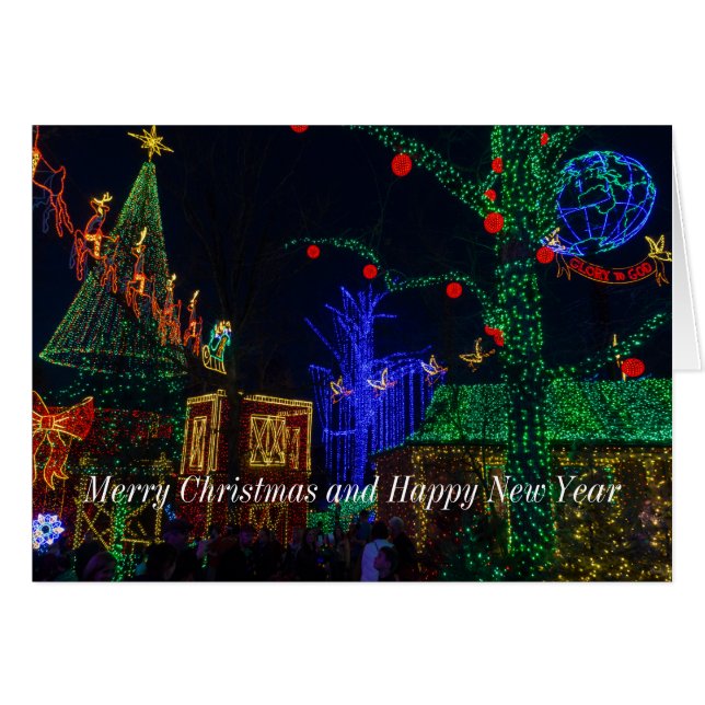 Noël dans Midtown Card (Devant Horizontal)