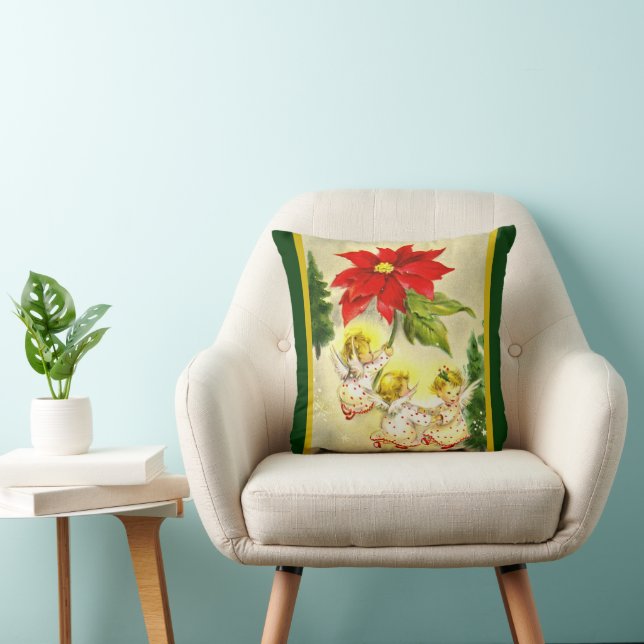 Noël Danser Bébé Angels Coussin (Chaise)