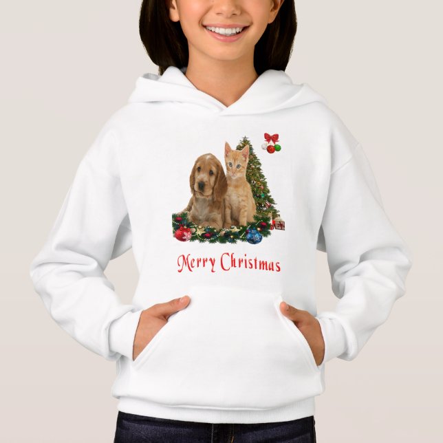 Noël de chiots et de chatons  (Devant)