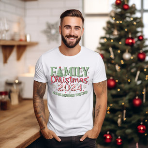 Noël de famille 2024 Faire des souvenirs T-shirt