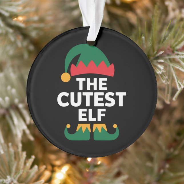 Noël de famille assorti au plus mignon des elfes  (Arbre)
