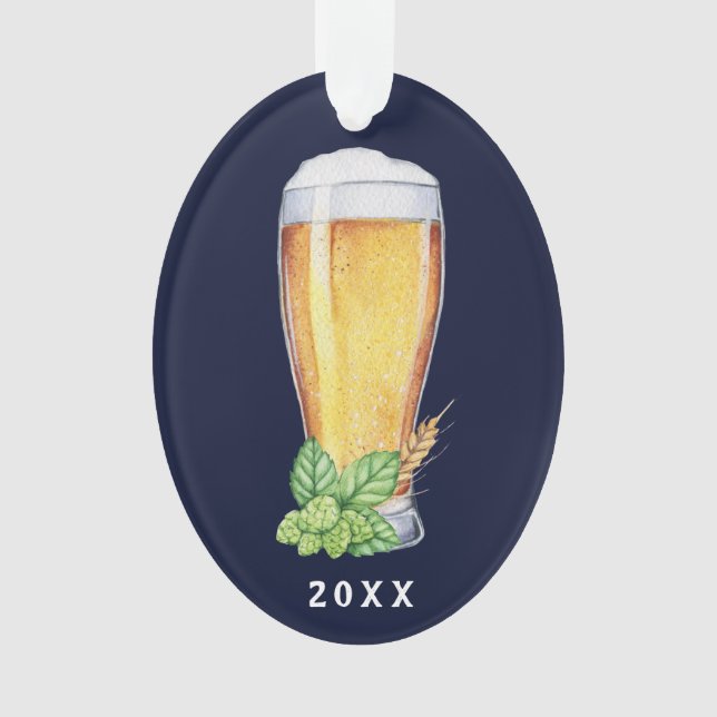 Noël de houblon de bleu de bière anglaise de (devant)