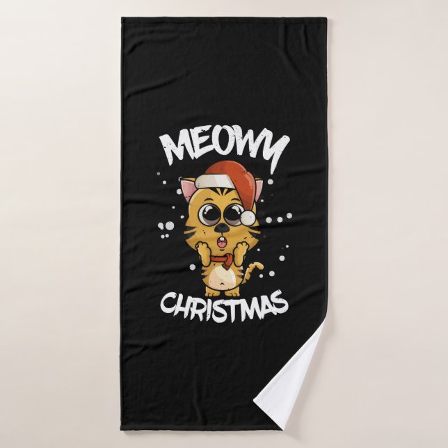 noël de la métropole (Serviette de bain)