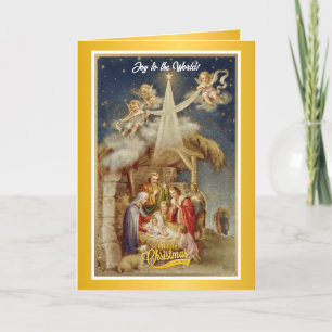 Noël de la Nativité Vintage I Religieux Classique
