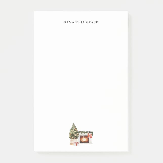 Noël de Noël de Noël personnalisé Post-it Notes (Devant)