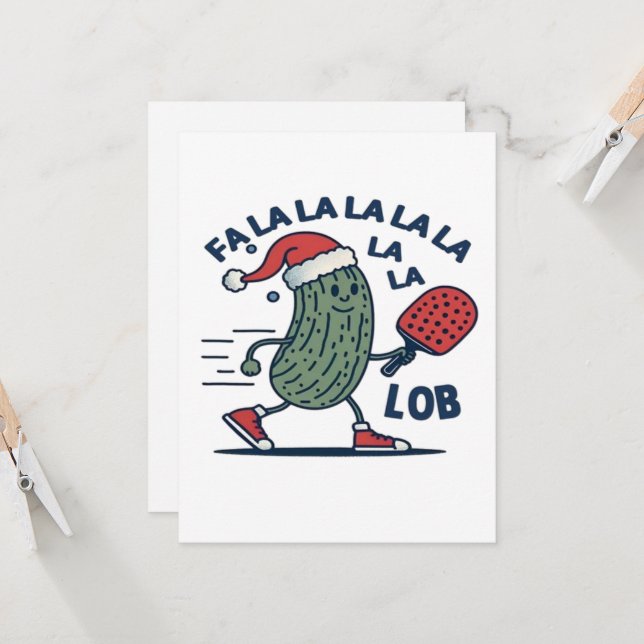 Noël de Pickball (Devant/Arrière en situation)