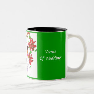 Noël/Décembre Wedding shower vert I Mug