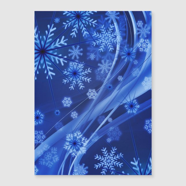 Noël des Flèches de neige en hiver (Devant)