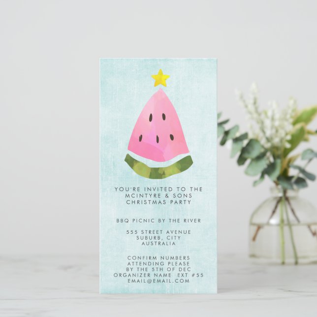 Noël d'été Noël Fête du travail du personnel BBQ (Debout devant)