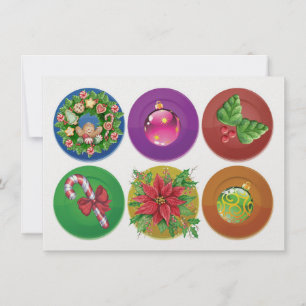 Noël / Dîner de vacances Invitation