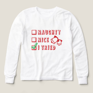 Noël Drôle Naughty ou Nice ou Liste d'essai