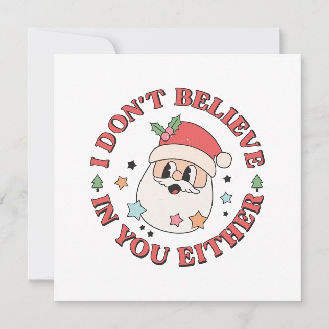 Noël drôle Père Noël (Devant)