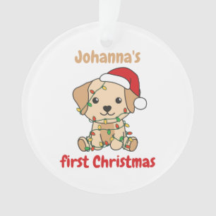 Noël du Labrador Noël d'hiver Bébés Noël