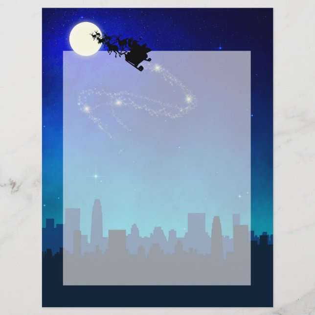 Noël du Père Noël Sleigh (Devant)