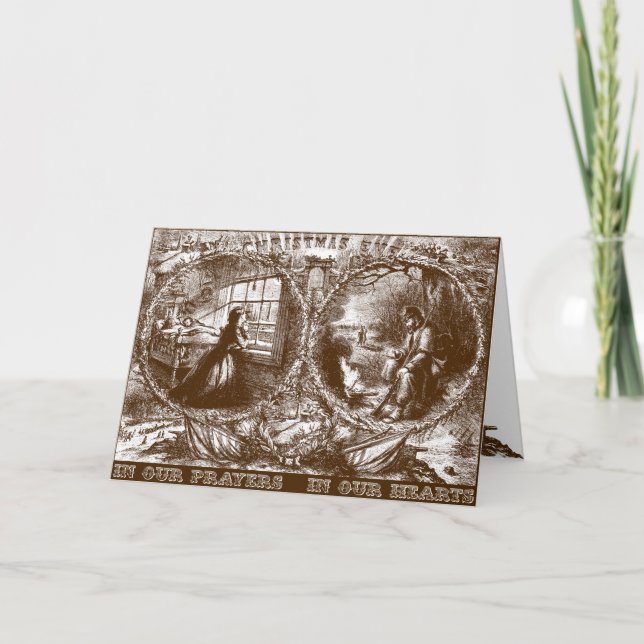 Noël du soldat - Carte de voeux (Devant)