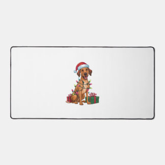 Noël Éclairage Santa Hat Thai Ridgeback Chien Chri