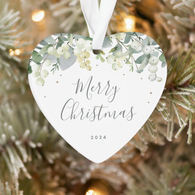 Noël en forme de coeur de canneberge non photo per (Arbre)