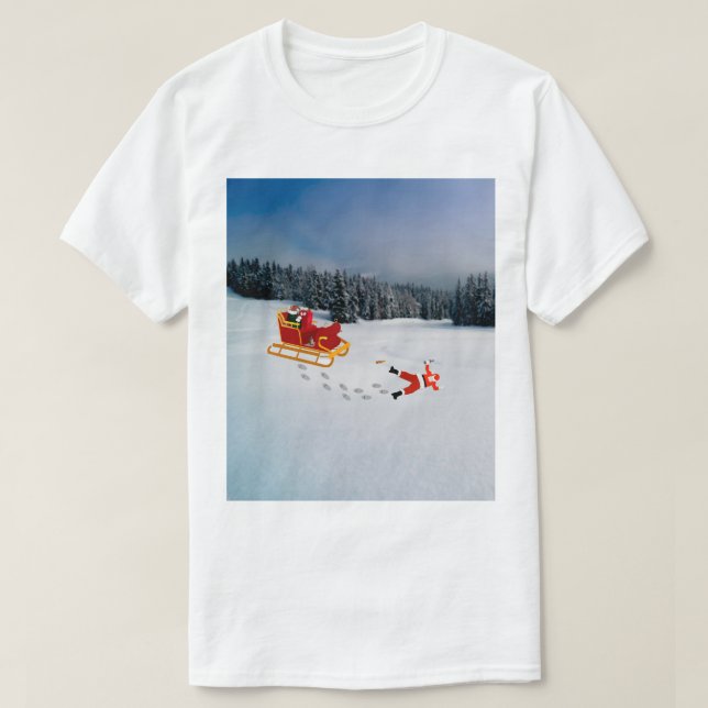 Noël est annulé T-shirt Unisex (Design devant)