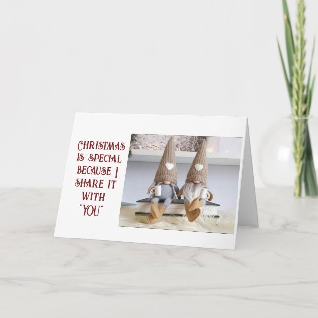 NOËL EST SPÉCIAL PARCE QUE C'EST AVEC LA CARTE "VO (Devant)